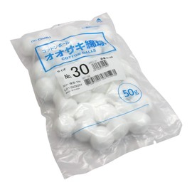 OO Osaki 31105 Cotton Balls, No.30, 1.8 oz (50 g), General Medical Equipment