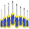 S&R Screwdriver Set 8-Piece with Power Handles - SL-PH-PZ, Professional
