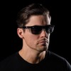 Unisex Classic Sunglasses, Black/Black