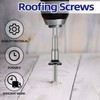 Etauwe #10 x 1-1/2" Zinc Plated Steel Self Drilling Roofing