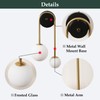 Skyblaze Mid-Century Modern Wall Sconce Glass Globes Wall Lamp Modern