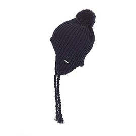 Eisbär Laurits Ear Pompom Hat - Night/Dark Cobalt, Night/Ochre/White/Ochre
