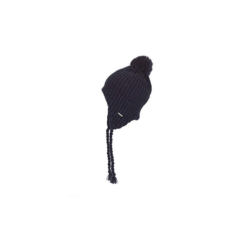 Eisbär Laurits Ear Pompom Hat - Night/Dark Cobalt, Night/Ochre/White/Ochre