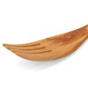 Wooden Fork, Salad Fork, Cutlery, Approx. 7.1 inches (18 cm),