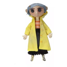 Casita de Muñecas Muñeca Coraline Ojos De Botón 23 Cm Colección Neca