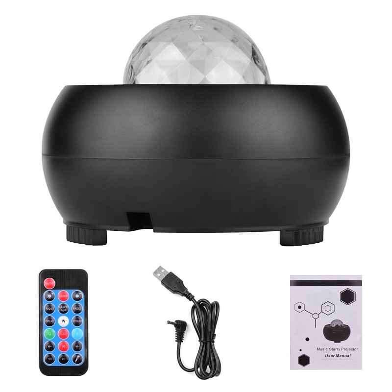 LED Starry Projector Light Stage Light Ocean Wave Atmosphere Lamp