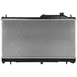 ASAPE 2777 Engine Radiator Assembly Fit for Subaru Crosstrek 2016-2017 for Subaru Impreza 2008-2016 (Aluminum)