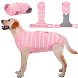 Kuoser Dog Bodysuit After Op, Surgical Body Dog Cat Bodysuit, Dog Bodysuit After Castration Male, Breathable Dog Body After Surgery, E-Collar Alternative After Dog Body Surgery, Anti-Wound Licking
