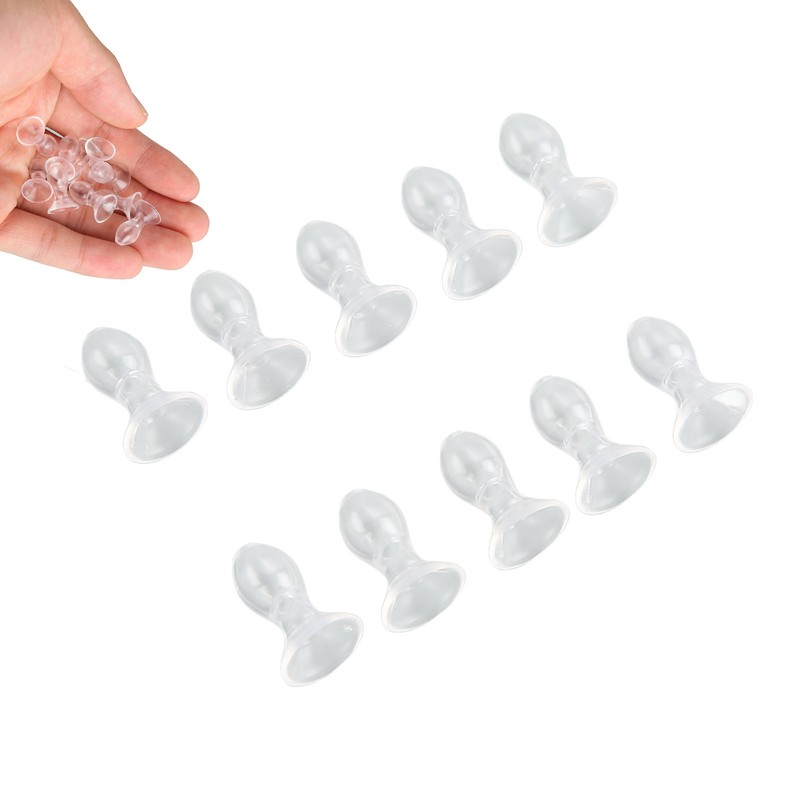 10pcs Hearing Amplifier Dome Silicone Ear Tip Earplug Replacement Accessory