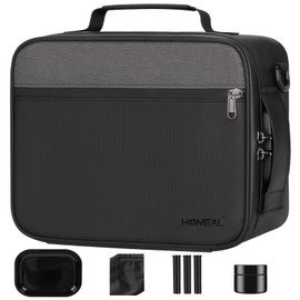 HOMEAL Smell Proof Bag, Large Smell Proof Stash Bag with Accessories, Smell Proof Containers with Lock, Smell Proof Box Kit, Smell Proof Stash Box for Storage and Travel Gift for Men/Women