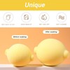 YAFIYGI Lemon Makeup Sponge Yellow Beauty Blender Cute Weird Extra