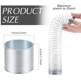 3 Pieces Squirrel Baffle Metal Spring Device Squirrel Barrier Spring Type Coil Outdoor Bird Feeder Accessories for Bird Feeder Poles (3)