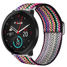 Compatible for Polar Ignite 3 Band, Lamshaw Stretch Elastics Nylon Adjustable Replacement Strap Accessories Compatible for Polar Ignite 3/Polar Ignite 2/Polar Ignite