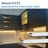 6pack F21T5/830 21Watt 34 inch Fluorescent Light Bulb, T5 3000K