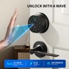 Keyless Entry Door Lock,Keypad with Code & Palm Vein Recognition