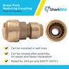 SharkBite 3/4 Inch x 1/2 Inch Reducing Coupling, Push to