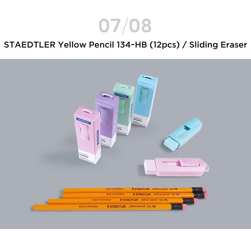 Pastel Desk Organizer Pink Set - 8-in-1 Multi-Functional Office Supply