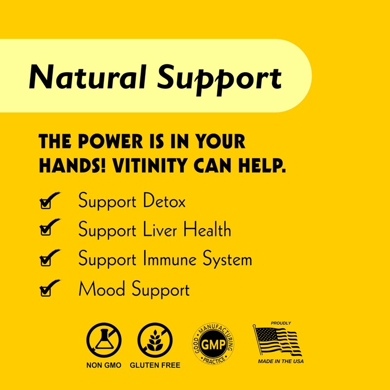 Anti Drink Support Supplement-15+Key Ingredients for Craving Support,Liver Health,Kudzu, Milk