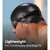 Speedo Unisex Aqua V Racing Swimming Cap | Racewear, Black,