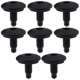 eMagTech 8PCS Car Roof Blanking Hex Bolts WHT006148 Compatible with Amaro-k T5 T6 Compatible with A4 S4 A5 S5 Q5 R8 RS5 RS4 Metal Screws M6x15mm