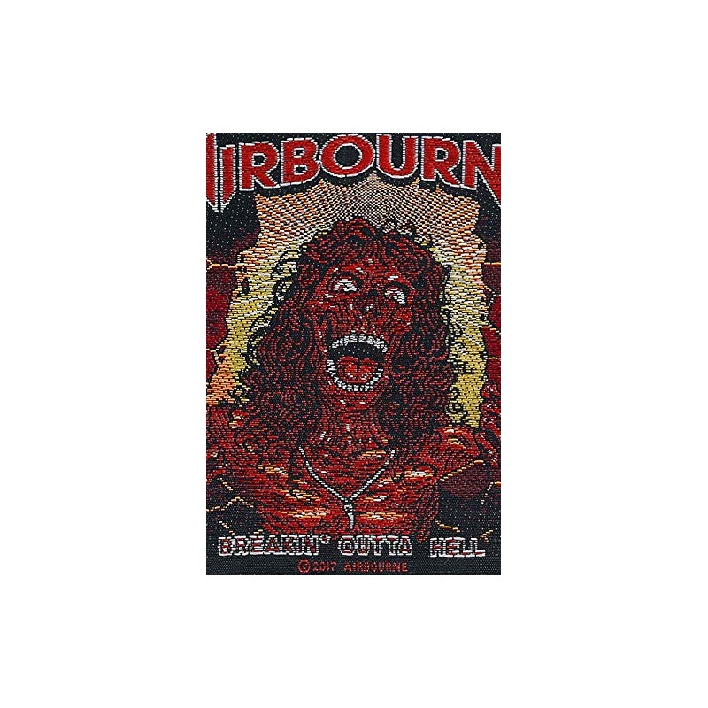 Airbourne Breakin' outta hell Patch multicolour
