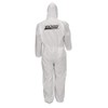 Seachoice 93121 SMS Disposable Protective Breathable Coveralls with Hood, X-Large