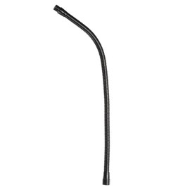 PATIKIL 20" Microphone Gooseneck, 1Pcs 5/8"-27 Thread Metal Universal Hose Flexible Arm Gooseneck Tube Extension for Multifunction DIY, Black