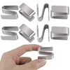 Yudylg 8 Pack Connecting S Hook for Wire Shelf System,Wire