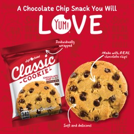 Classic Cookie, Soft Baked Cookie, Chocolate Chip 3oz, 8 Count Pack