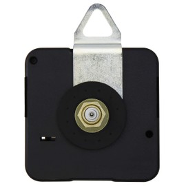 MC POWER - Quarzuhrwerk | CQ-5001 | inkl. 1x Kunststoff-Zeigersatz, lautlos, schleichend | flexibel einsetzbar. kann vorhandes Uhrwerk ersetzen oder für die kreative Gestaltung eigener Ziffernblätter verwendet werden | perfekt zum basteln