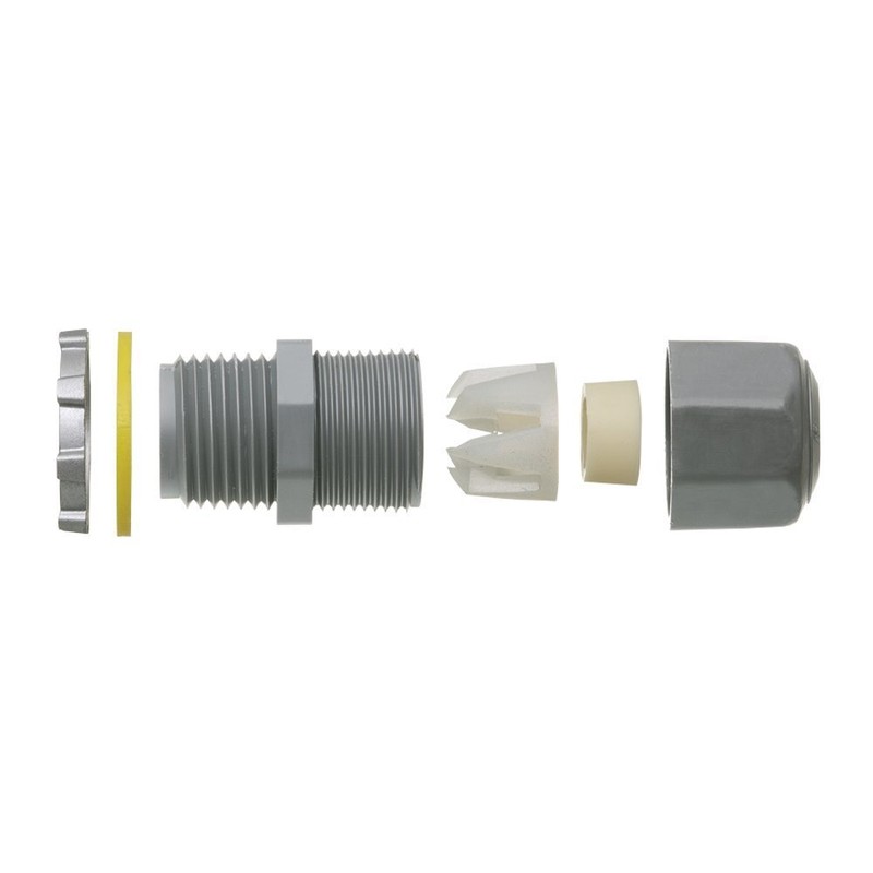 Arlington Industries LPCG50 624211 Strain Relief Cord Connector, Liquid Tight/Oil