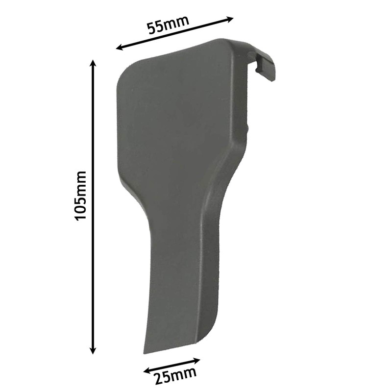SPARES2GO Grab Bar with Screws Compatible with Tefal Compatible with