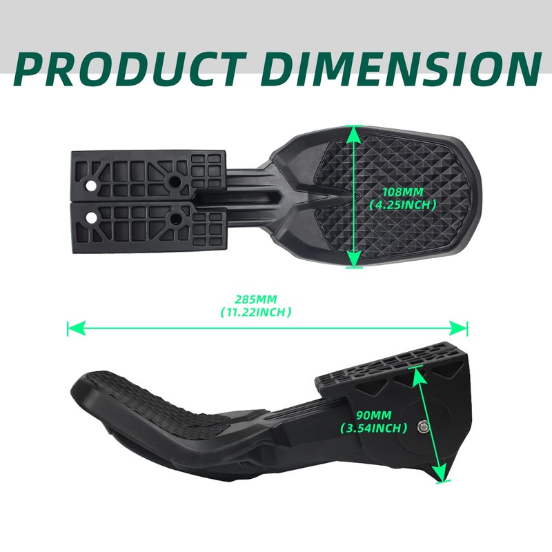 CPOWACE Boarding Fold-Down Step Compatible with Sea-Doo Spark Replace #295100494