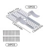 12pcs Drywall Repair Clips, Heavy-Duty Steel Drywall Repair Clips with