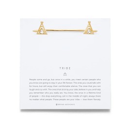 Bryan Anthonys - Meaningful Jewelry for Her: Bracelets, Tribe, 14k Gold Plated, no gemstone