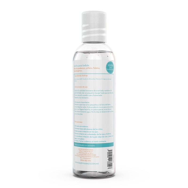 3 x Aceites para bebés - Baby Market - 125ml
