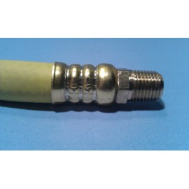 Goodyear USA 5 Foot 3/8 Inch 250 PSI Oil Resistant Rubber Air Hose Pigtail Whip