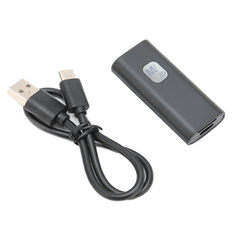 USB Bluetooth 5.0 Adapter Wireless Lavalier Audio Receiver for Home