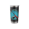 Fishing Rod Graphic Stainless Steel Insulated Tumbler