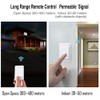 KCMYTONER 1PK Mini Wireless Light Switch with Wall Panel and