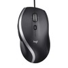 Logicool M500s Wired Mouse, High Speed Scroll Wheel, 7 Buttons,