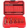 UYECOVE 14 Pieces Screw Extractor Set, Left Hand Drill Bits