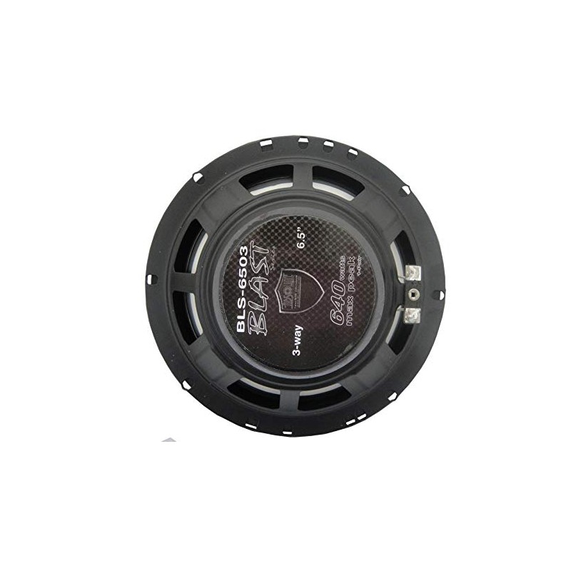 Absolute BLS-6503 Blast Series 6.5 Inches 3 Way Car Speakers