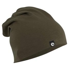 STARK SOUL Slouch Beanie Hat for Men and Women (Unisex), Lightweight Jersey Hat, One Size - khaki