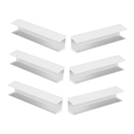 SHOWERORO 6pcs Safety Door Reinforcement Slot Pet Gate Reinforcement Tool Baby Gate Door Baby Gate Reinforcement Fence Reinforcement Groove Fence Reinforcement Fittings The Fence