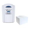 Replacement White PVC Cards for Magicard Pronto Card Printer, 100-Pack