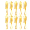 10pcs Wide Tooth Comb Large Texture Combs Wide Tooth Curl