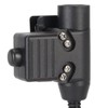 U94 PTT Adapter Cable 35.4in Walkie Talkie Headset Connector Cable
