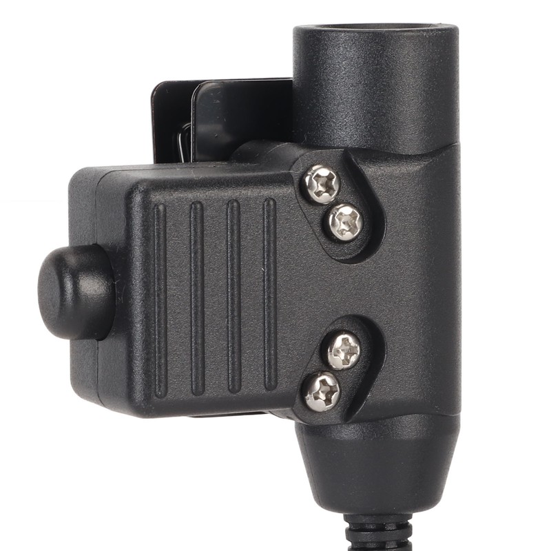 U94 PTT Adapter Cable 35.4in Walkie Talkie Headset Connector Cable
