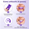 Tiras Blanqueadoras Dentales Moradas Cajas Piezas Totales Eficaz Eliminador Manchas